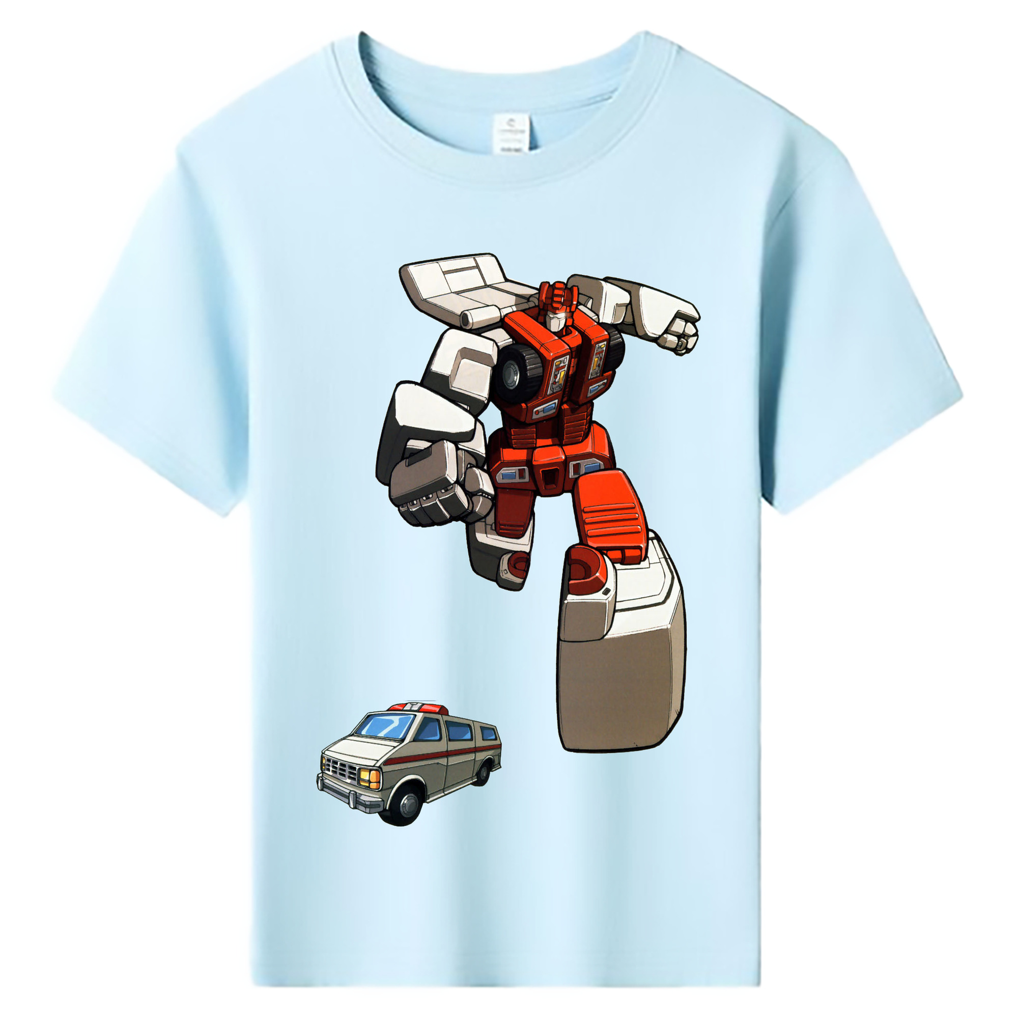 （画像用）  綿100％キッズTシャツ（フロントプリント）